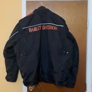 Harley Davidson vented nylon riding jacket.